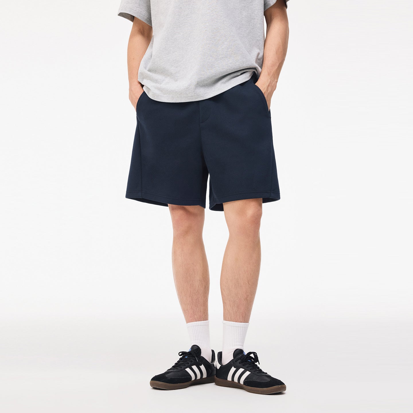 Cropped athletic sweatpants