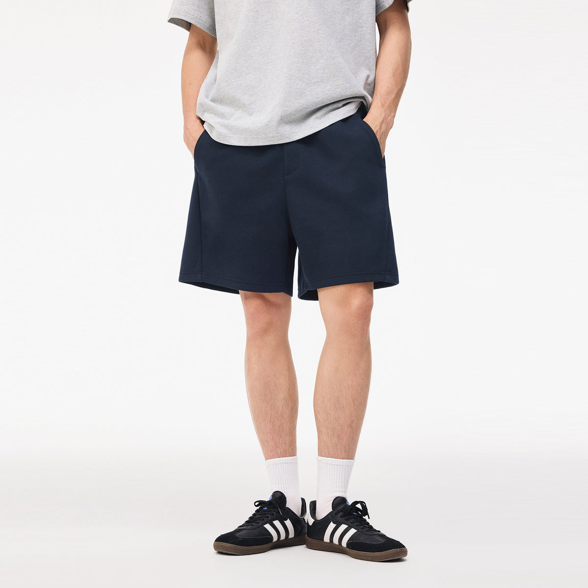 Cropped athletic sweatpants
